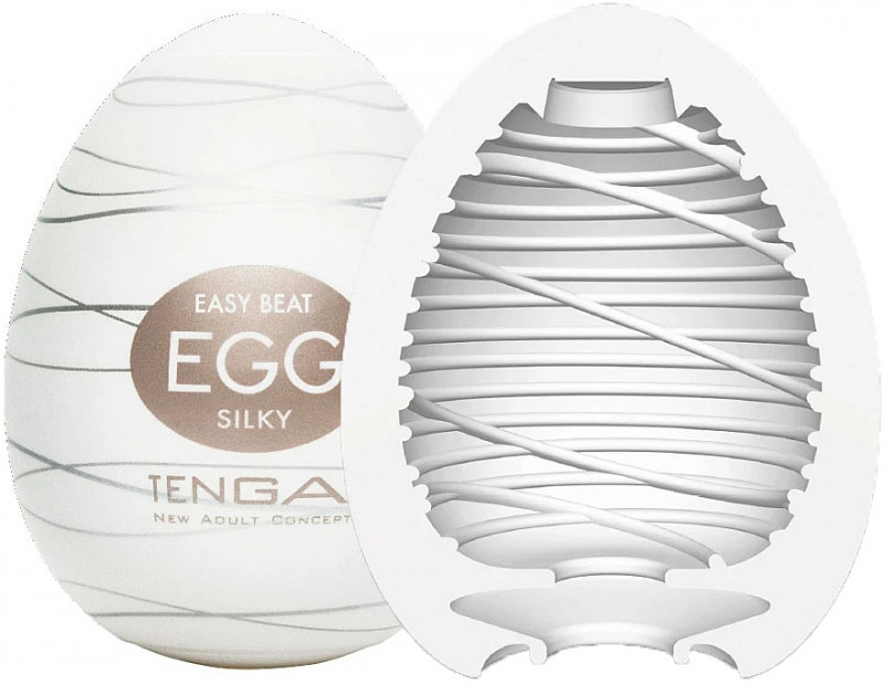 Мастурбатор яйцо Tenga egg Silky-ШЕЛКОВЫЕ НИТИ